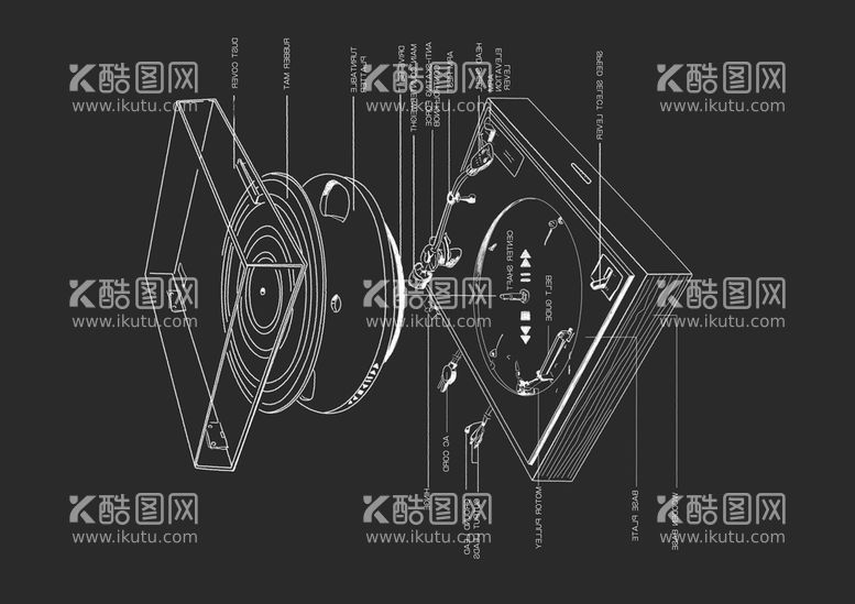 编号：64537311171843259937【酷图网】源文件下载-唱片机