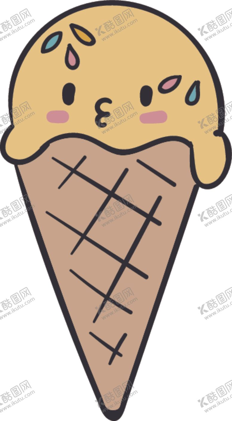 编号：39724610280359326177【酷图网】源文件下载-可爱食物