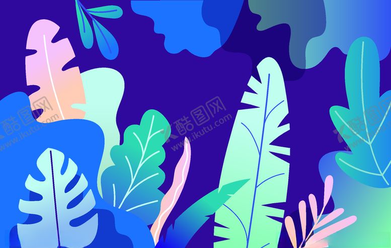 编号：86443309302038068480【酷图网】源文件下载-叶子背景