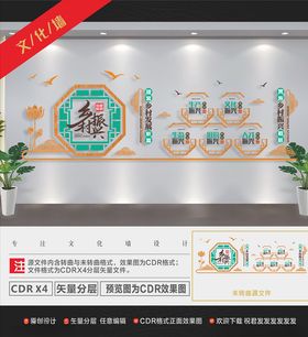 新农村文化墙.