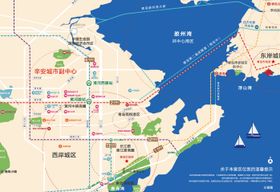青岛区位图