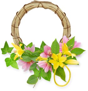 花卉边框