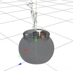 C4D模型茶几