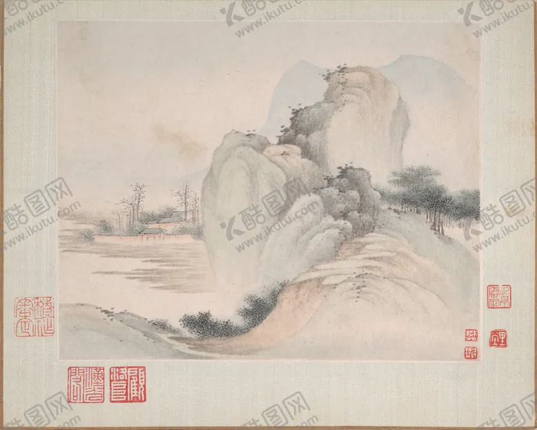 编号：70362410010151404621【酷图网】源文件下载-山水画  