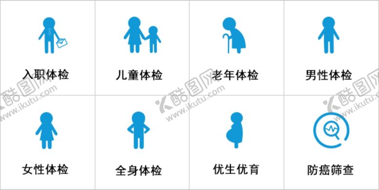 编号：13292807011658234587【酷图网】源文件下载-体检图标