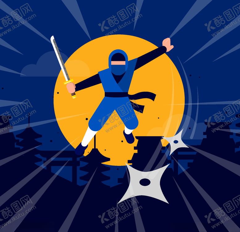 编号：21508805010730229162【酷图网】源文件下载-忍者