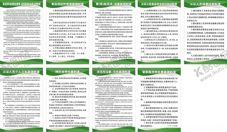 编号：42548701171104492660【酷图网】源文件下载-餐店制度牌