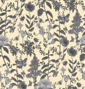 花卉植物水彩无缝图案