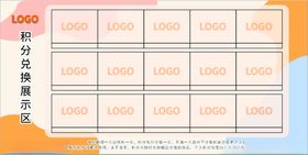 积分兑换展板