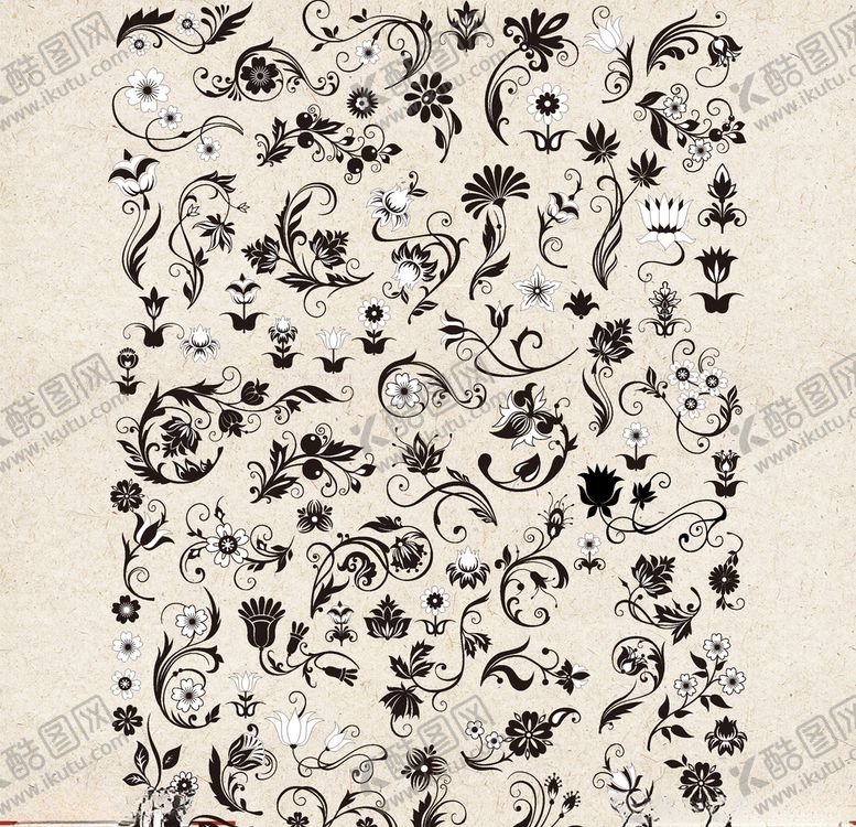 编号：69738610072354594502【酷图网】源文件下载-矢量动物矢量植物插画手绘