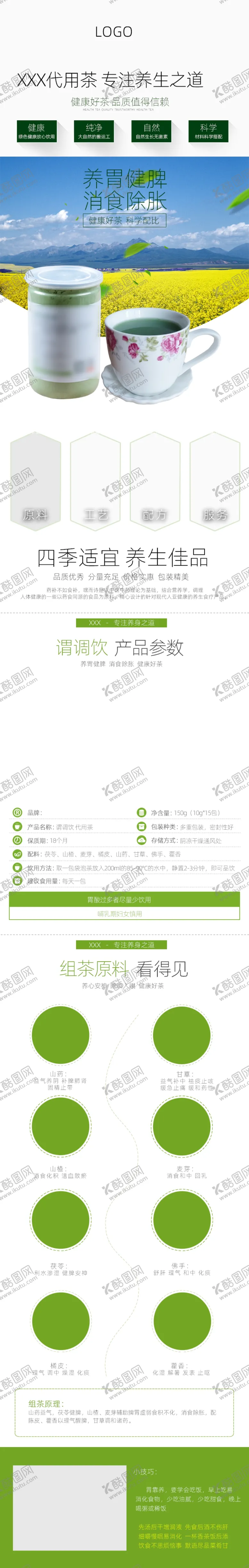 编号：50786106181413396158【酷图网】源文件下载-美容养生详情页