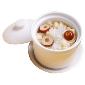 红枣银耳苹果粥
