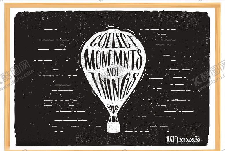 编号：35942711010721148635【酷图网】源文件下载-热气球粉笔画