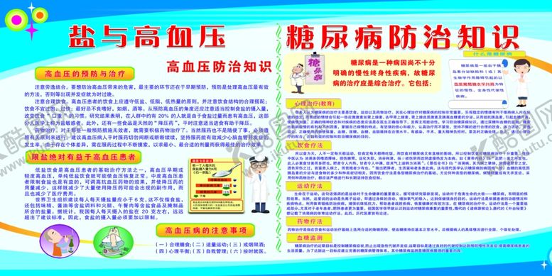 编号：92967106262212525784【酷图网】源文件下载-预防糖尿病展板