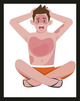 手绘男人男孩卡通动画卡通