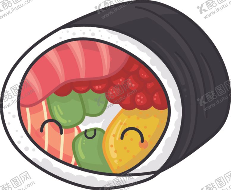编号：48326710200329582055【酷图网】源文件下载-卡哇伊美食