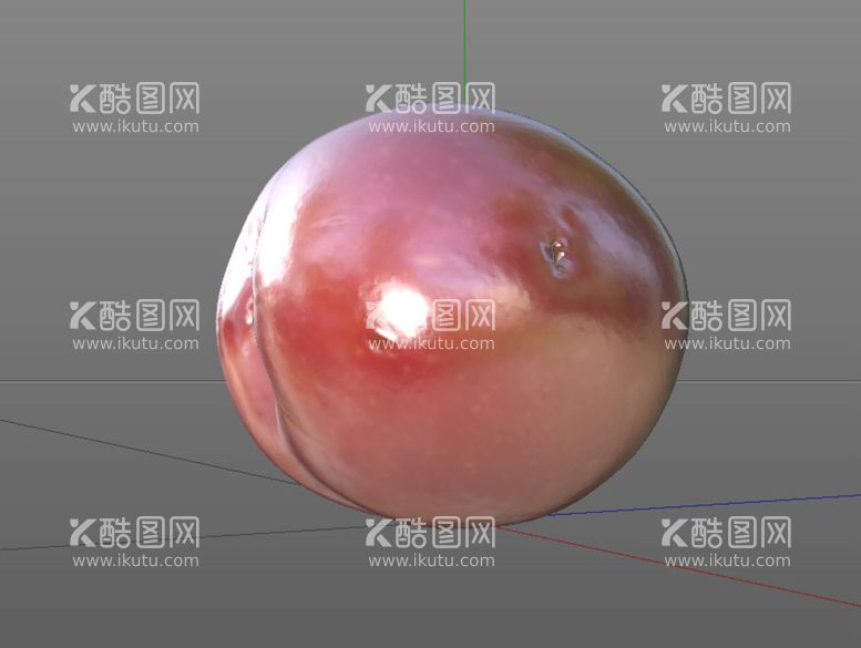 编号：42354610180049366994【酷图网】源文件下载-C4D模型 芒果  