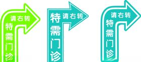 直行右转箭头