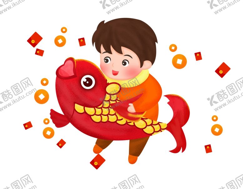 编号：24902409291349027729【酷图网】源文件下载-鼠年锦鲤