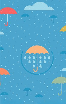 卡通雨伞