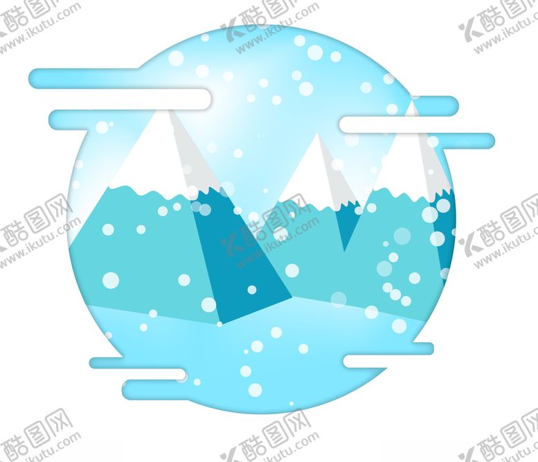 编号：34448510140021094634【酷图网】源文件下载-下雪