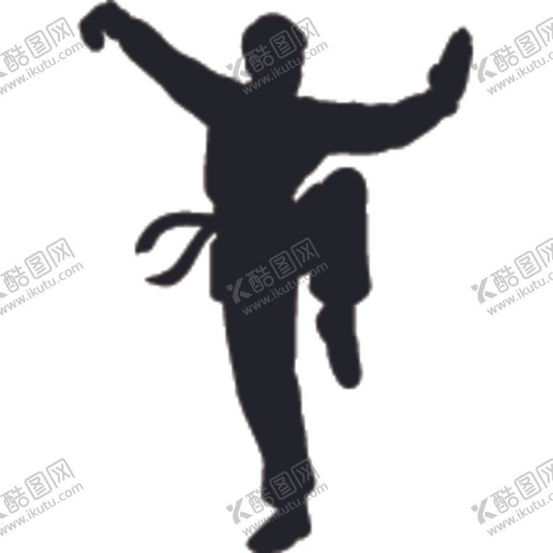 编号：28711907022304063874【酷图网】源文件下载-武术格斗剪影
