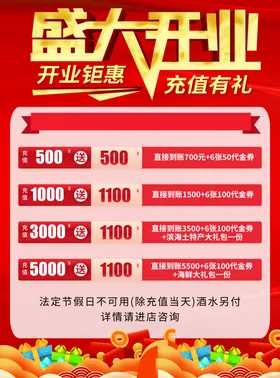 盛大开业