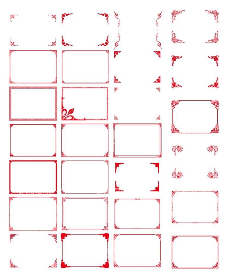 编号：50506311252032142480【酷图网】源文件下载-中式边框