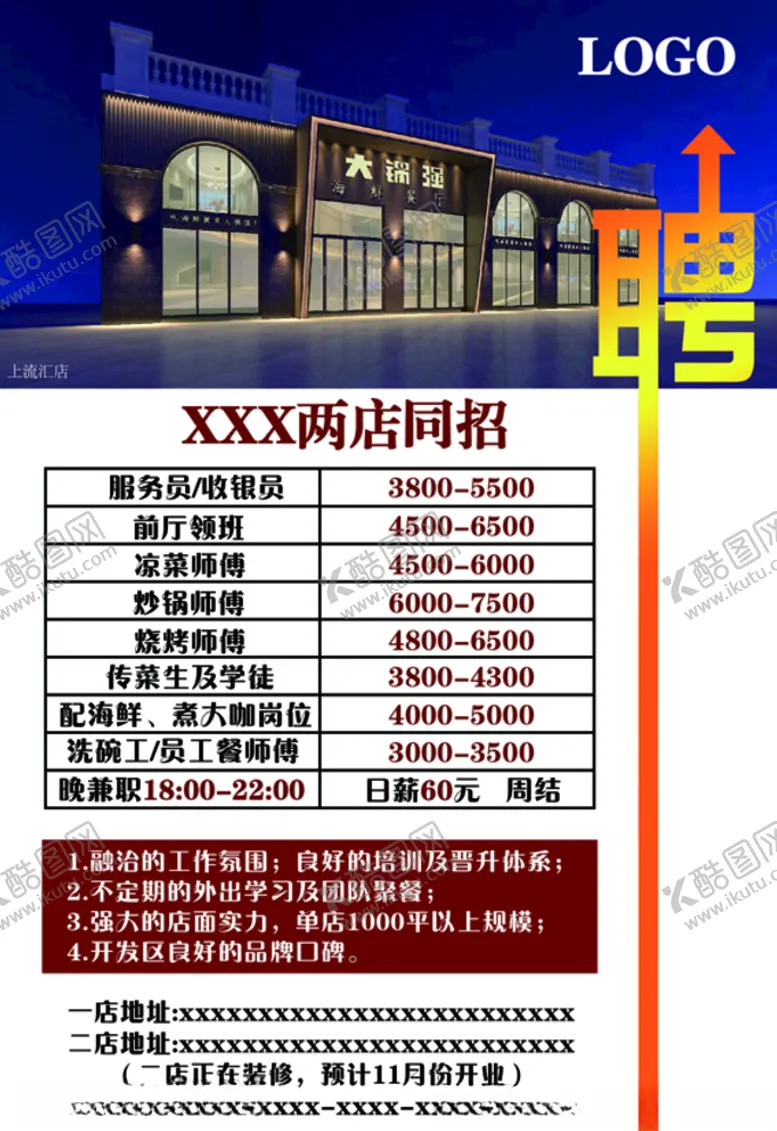 编号：97716405121845231611【酷图网】源文件下载-招聘海报