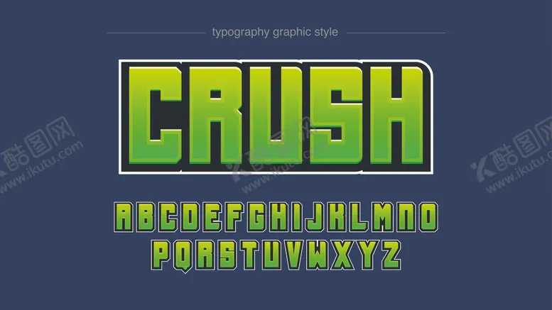 编号：10739009111836145970【酷图网】源文件下载-英文字母设计