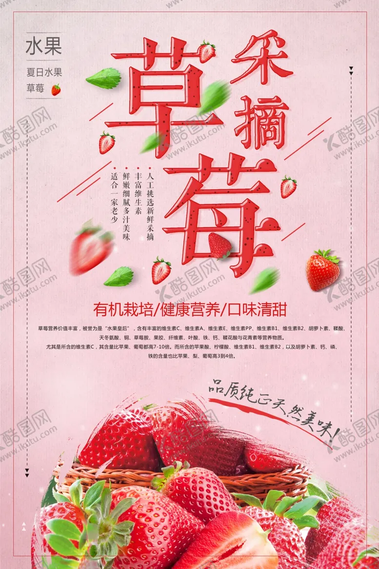 编号：66041601300624584466【酷图网】源文件下载-草莓采摘
