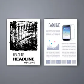 商务风宣传册设计展示