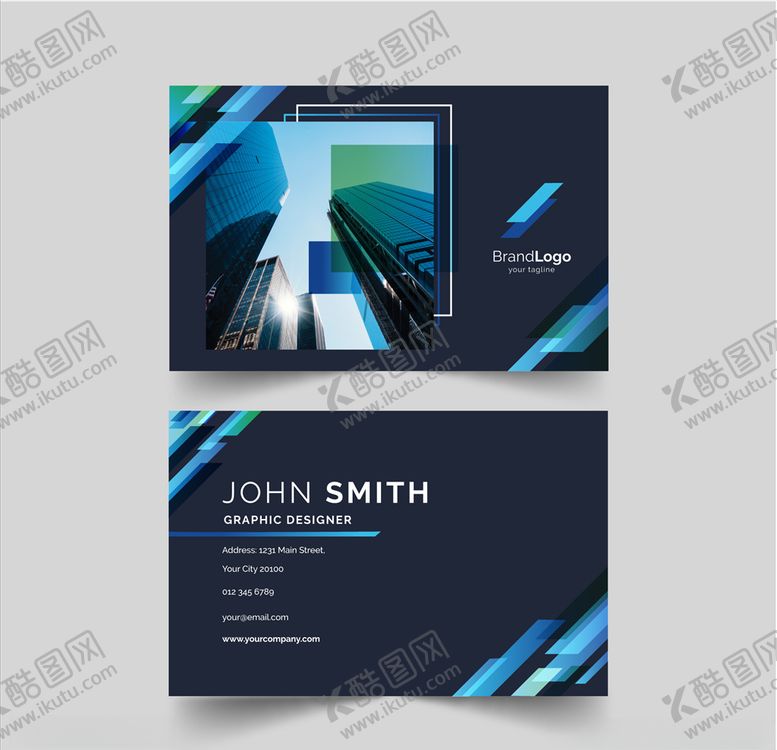 编号：26912209220420464585【酷图网】源文件下载-名片设计