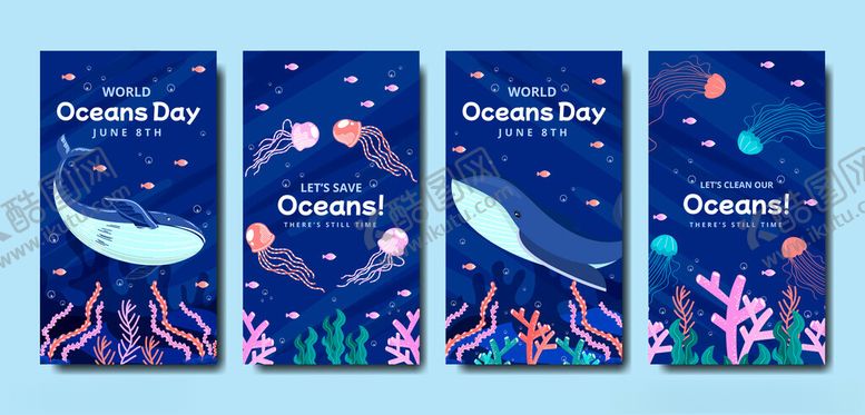 编号：54043011021218265606【酷图网】源文件下载-海洋主题梦幻海底插画