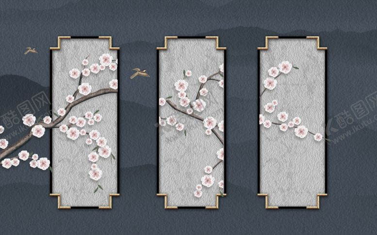 编号：14678105060914051019【酷图网】源文件下载-花鸟工笔画
