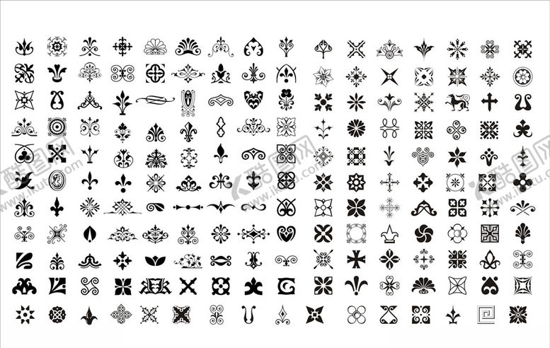 编号：28279509181356067621【酷图网】源文件下载-古典花纹图案