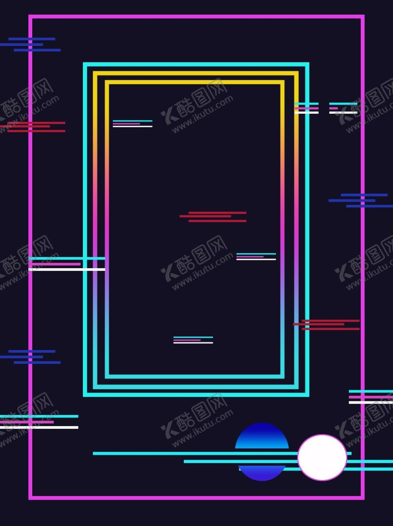 编号：80233806282133071029【酷图网】源文件下载-抖音素材故障风格背景