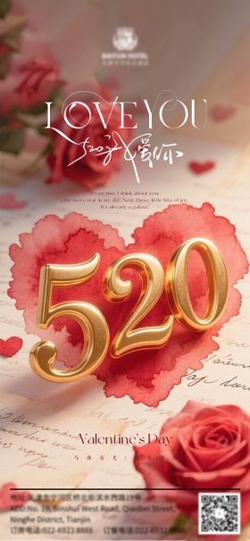 520情人节海报