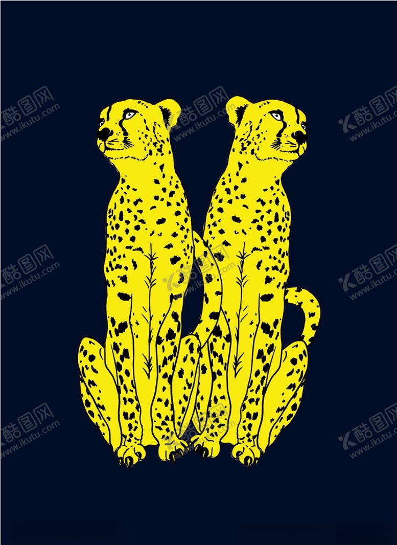 编号：71568310290535488482【酷图网】源文件下载-双豹子