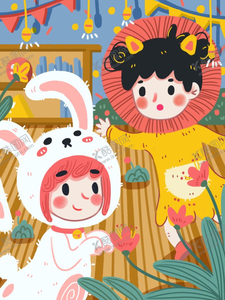 编号：63051610031433575130【酷图网】源文件下载-六一海报