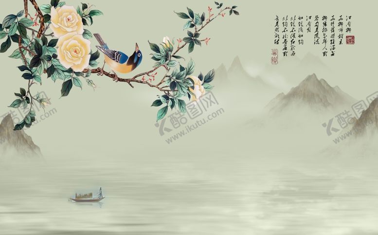 编号：67237010021309531193【酷图网】源文件下载-山水画水墨山水画意境山水画