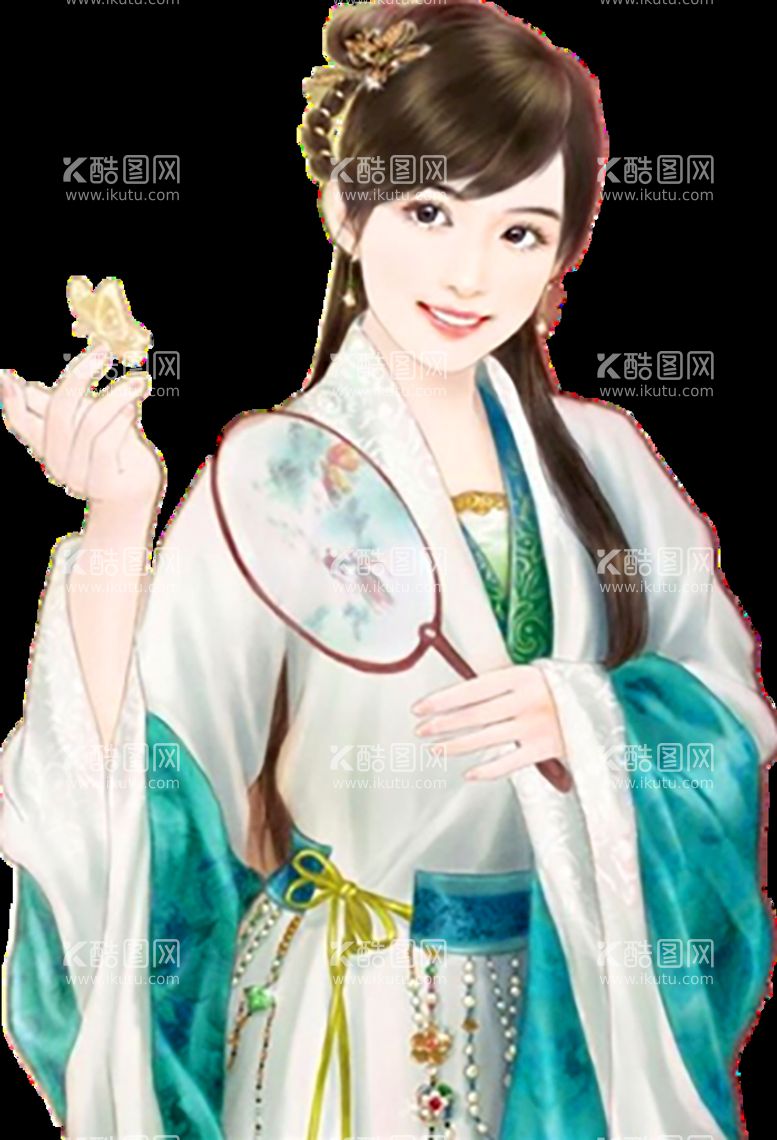 编号：27879310180027277011【酷图网】源文件下载- 古装帅哥美女插画图片