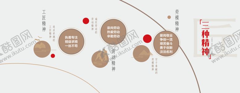 编号：58523104211907065340【酷图网】源文件下载-劳模精神文化墙