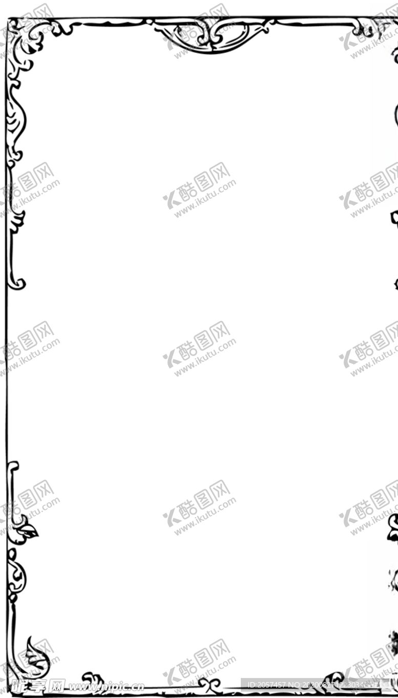 编号：12643710311141215835【酷图网】源文件下载-边框纹样框装饰设计