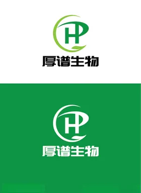 生物标识设计叶子简约