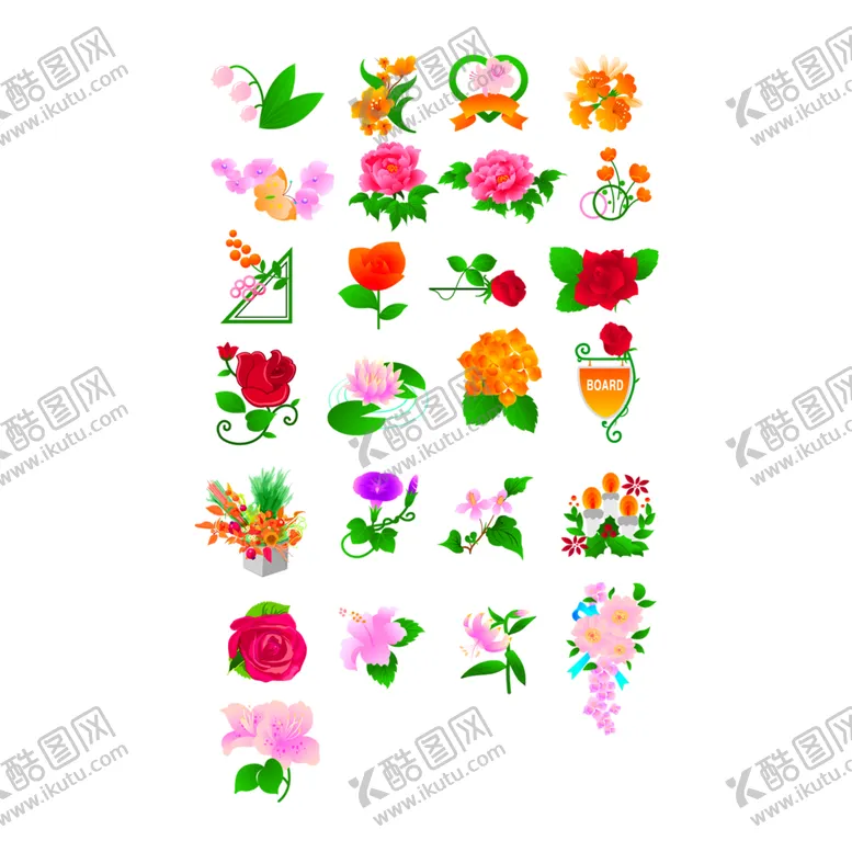 编号：16508006262140325364【酷图网】源文件下载-鲜花装饰