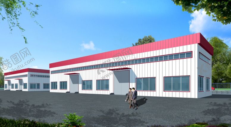 编号：74622710301032141491【酷图网】源文件下载-【效果图】厂房效果图
