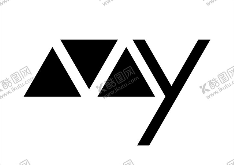编号：14950611051934386361【酷图网】源文件下载-M与Y的创意图形