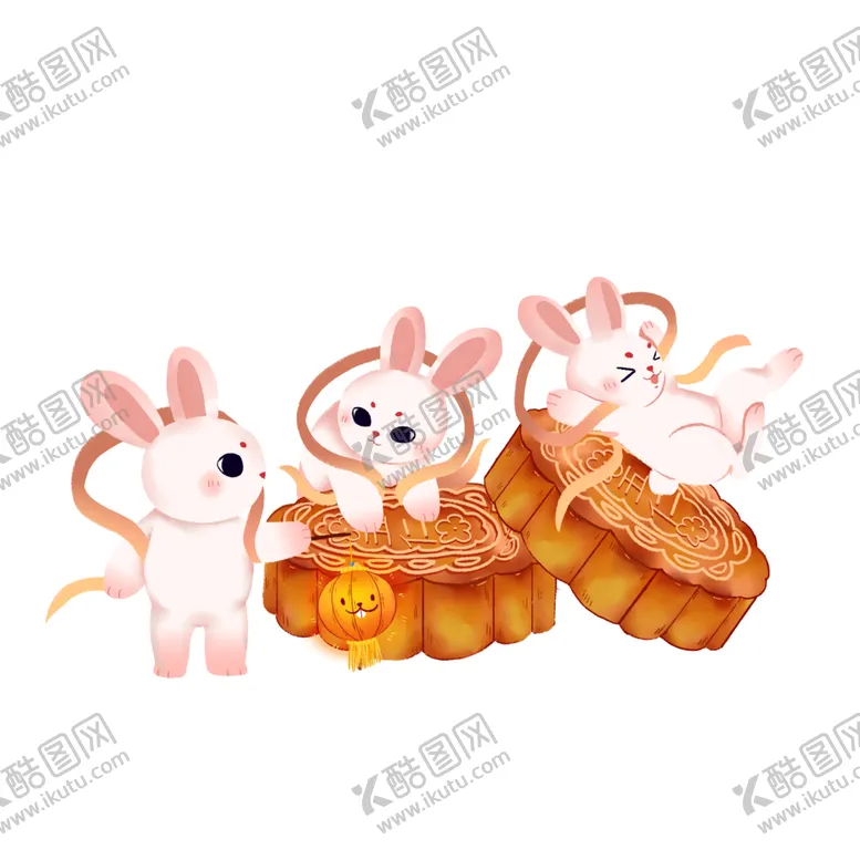 编号：27790001280751418958【酷图网】源文件下载-中秋节     月饼插画   