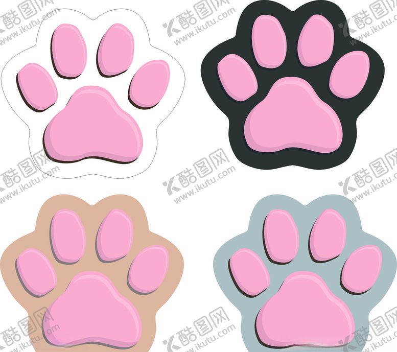 编号：48052410051559144846【酷图网】源文件下载-猫手印